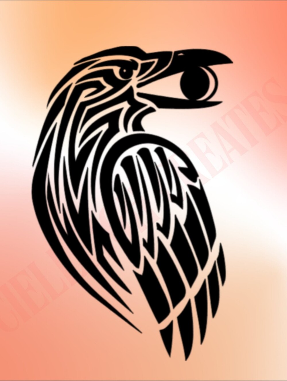 *2 for $20* crow raven Handcrafted vinyl decal sticker